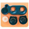 3 in 1 Dogs Feeder Cat Food Water Bowl No-Spill Feeder Bowl Water Bottle