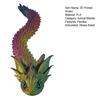 3D Printed Snake Figurine Flexible Articulated Snakes Model Stress Relief Fidget Toy for Home Office Desk Ornament Aquarium Landscape