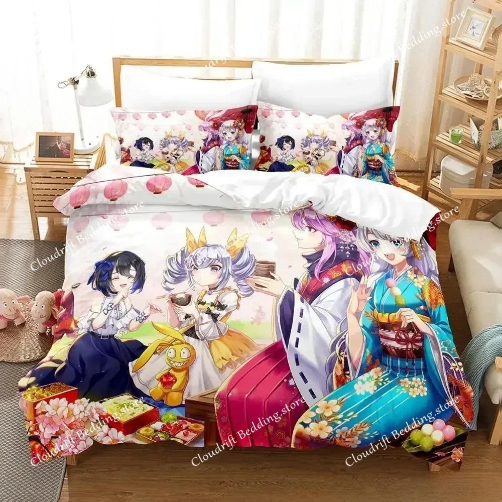 New 3D Print Anime Honkai Impact 3 Bedding Set Adult Kid Bedroom Duvet cover Sets Home Textiles Birthday Gifts