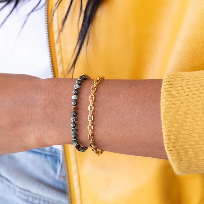(Women's) Brontide 4 Bracelet - Luca X Gold