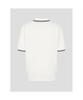 Binpolmen Crochet Tipping Collar Neck Knit Ivory