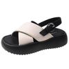 The 2025New Style of Sandals for Women Is Fashionable,High-end,Thick-soled,Versatile,Casual Roman Shoes and Simple Women's Shoes