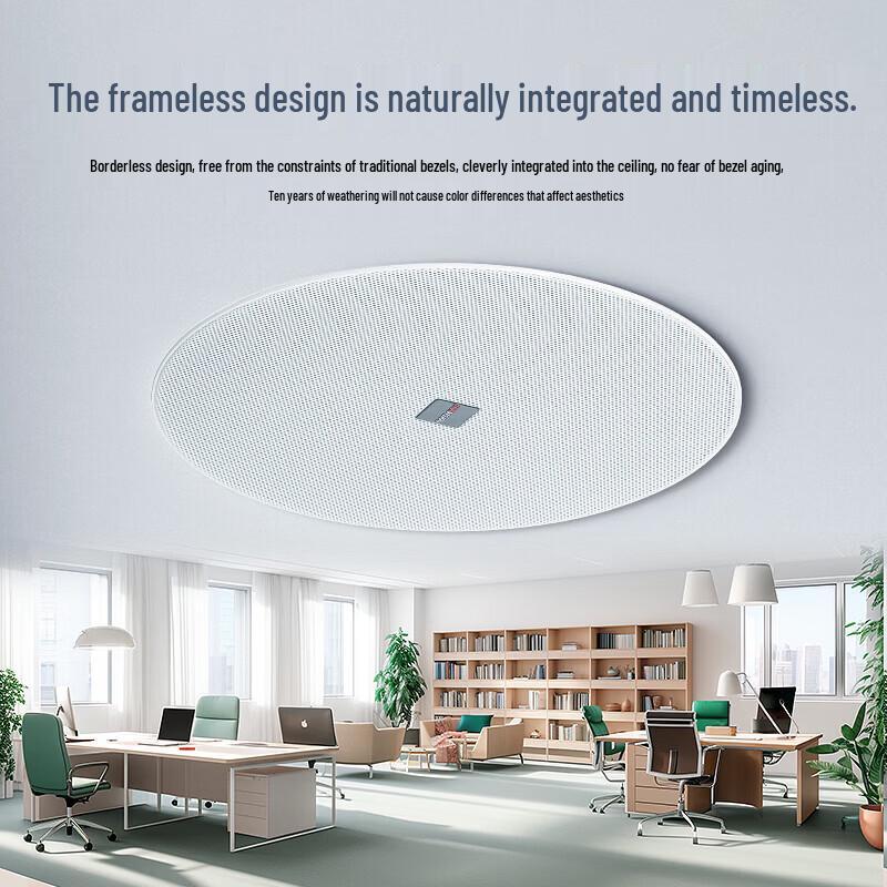 HIKVISION 6.5-inch HIFI In-Ceiling Speaker CN plug (adapter included)