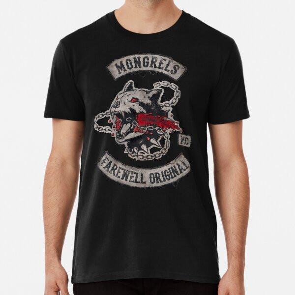 Kopie Mongrel Days Gone Prémiové tričko S až 5XL Vyrobeno v AU/USA Tričko