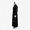 2026 New Medieval Priest Cosplay Costume Halloween Father Role Play Robe Set Church Style Black Unisex