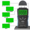 Wood Moisture Meter, Pin-Type Moisture Meter, High-Precision Humidity Meter, LCD with Three-Color Backlight, Portable Digital Measuring Instrument