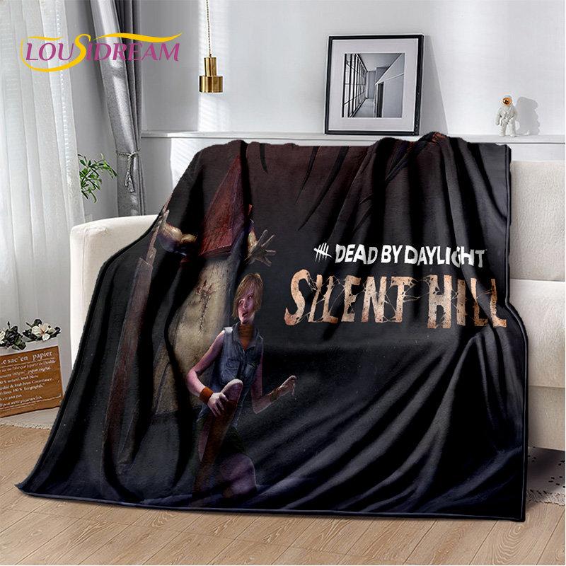 Silent Hill Horror Movie Games Soft Plush Blanket,Flannel Blanket Throw Blanket for Living Room Bedroom Bed Sofa Picnic Cover