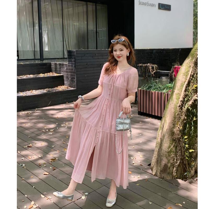 Romantic Moonlight Sweet Style Plus Size Dress XXL