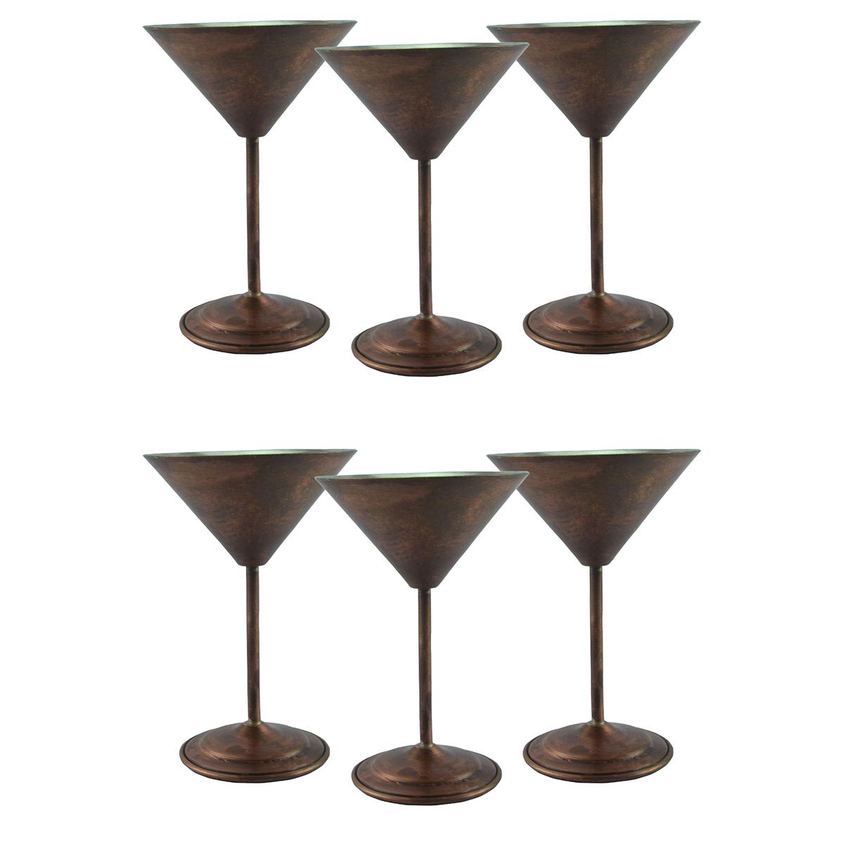 

Turna Copper Martini Glass Straight 250 мл Набор из 6 оксидов Turna0459-63