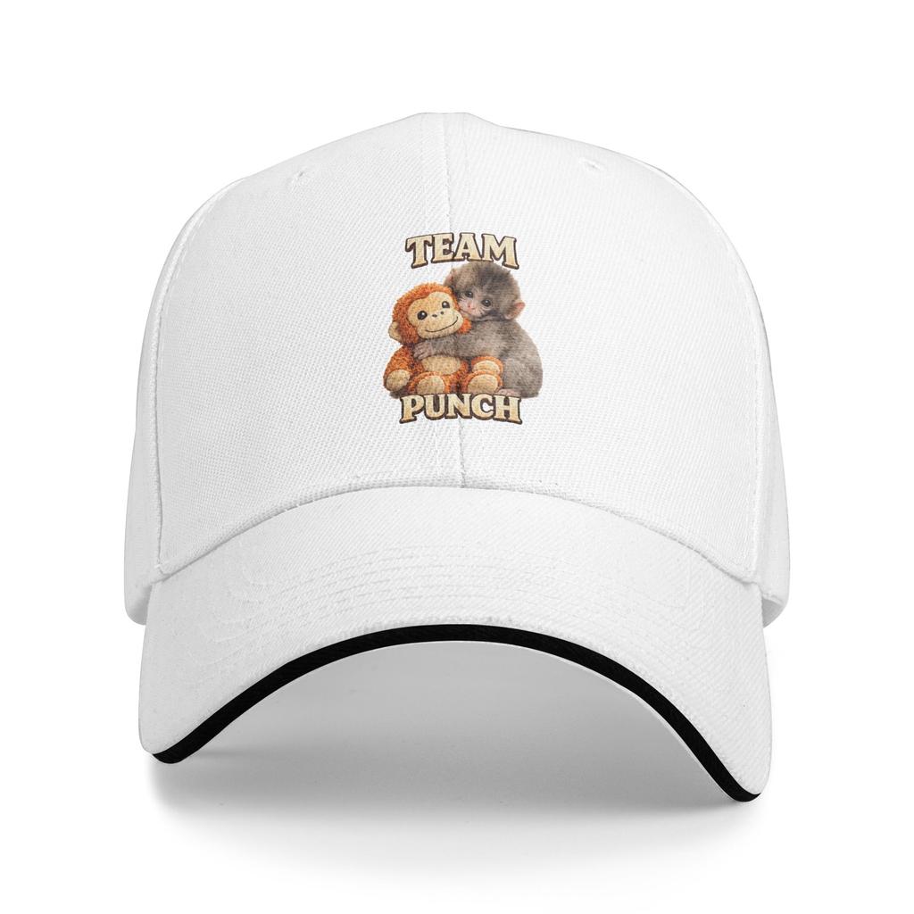 Monkey Team Punch Baseball Cap Unisex Men Print Trucker Hat Summer Street Style Outdoor Sport Sun Baseball Caps