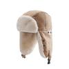 Unisex Winter Warm Fleece-Lined Aviator Beanie Hat With Neck Cover Windproof Riding Cap Cold Weather Outdoor Use