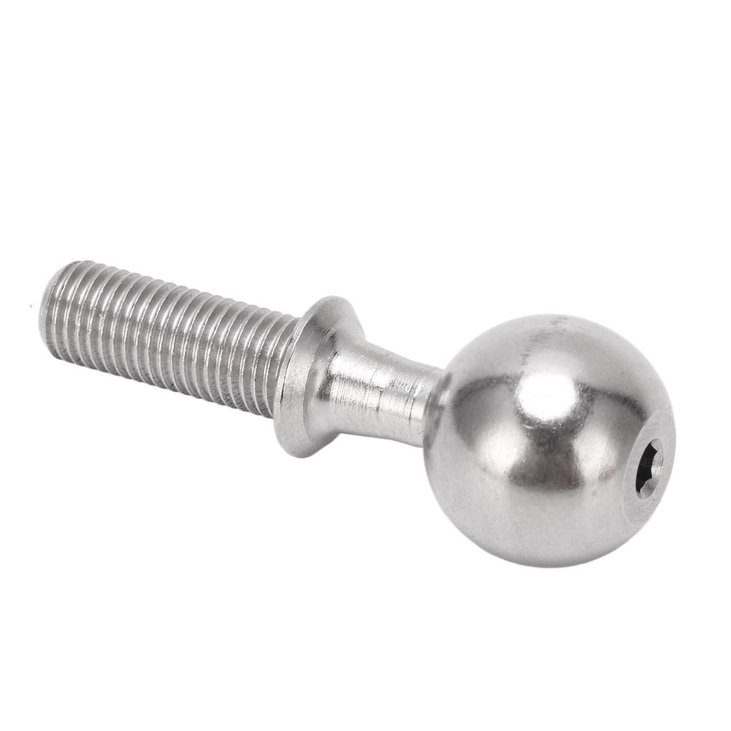 4 Pièces Rotule Vis à Tête Sphérique en Acier Inoxydable pour ARRMA INFRACTION 6S 1/7 pour TYPHON 6S 1/8 Voiture RC Argent