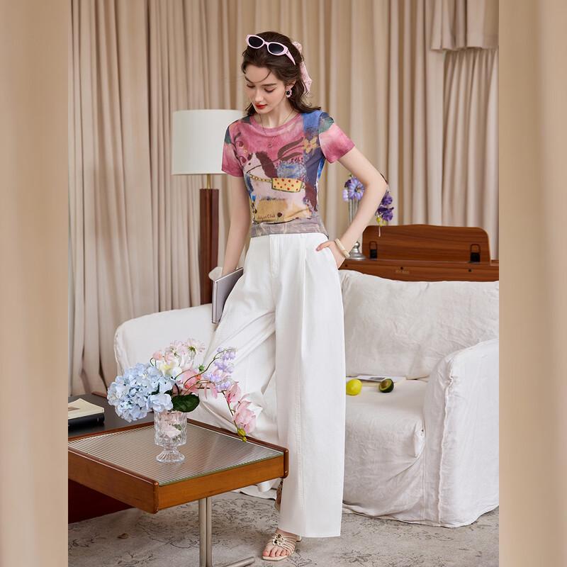 Women's Printed Short Sleeve T-Shirt