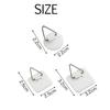 Vertical Self-Adhesive Wall Dishes Hook Wall Art Decor Supplies Plate Hanger Plate Holders