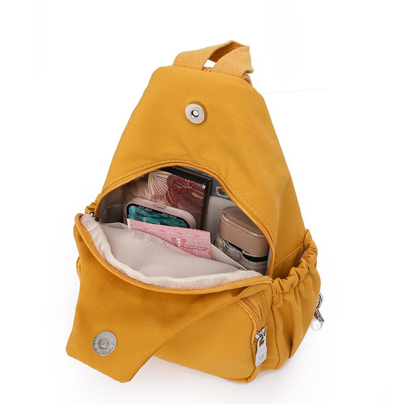 Multifunktionell Ryggsäck Dam Utomhus Bröstväska Resa Stor Kapacitet Ryggsäck