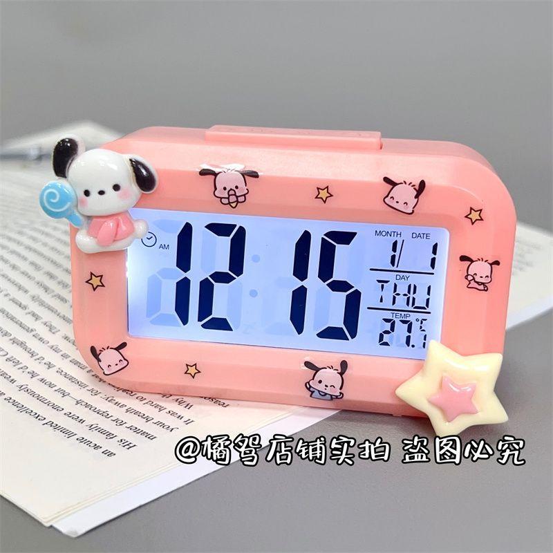 Desktop Multi-function Desk Clock New Cute Mini Children's Small Alarm Clock Cute Student Dormitory Artifact Decorative Clock