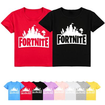 Children's Cartoon Printing Tops Casual Short Sleeve T-Shirt Summer Top