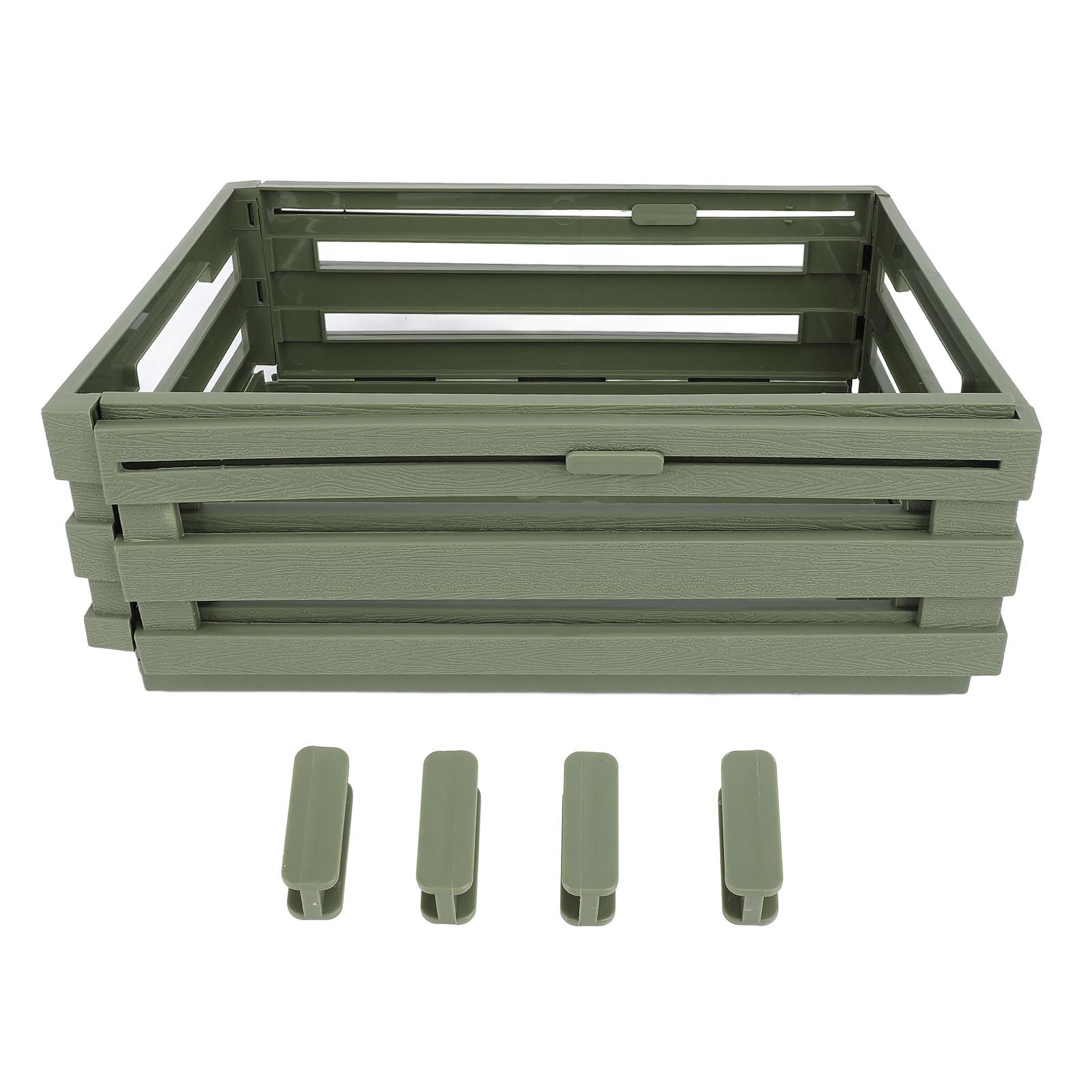 

Выдвижной ящик для хранения PP штабелируемый ящик для хранения всякой всячины кладовая органайзер контейнер коробка для зелёный