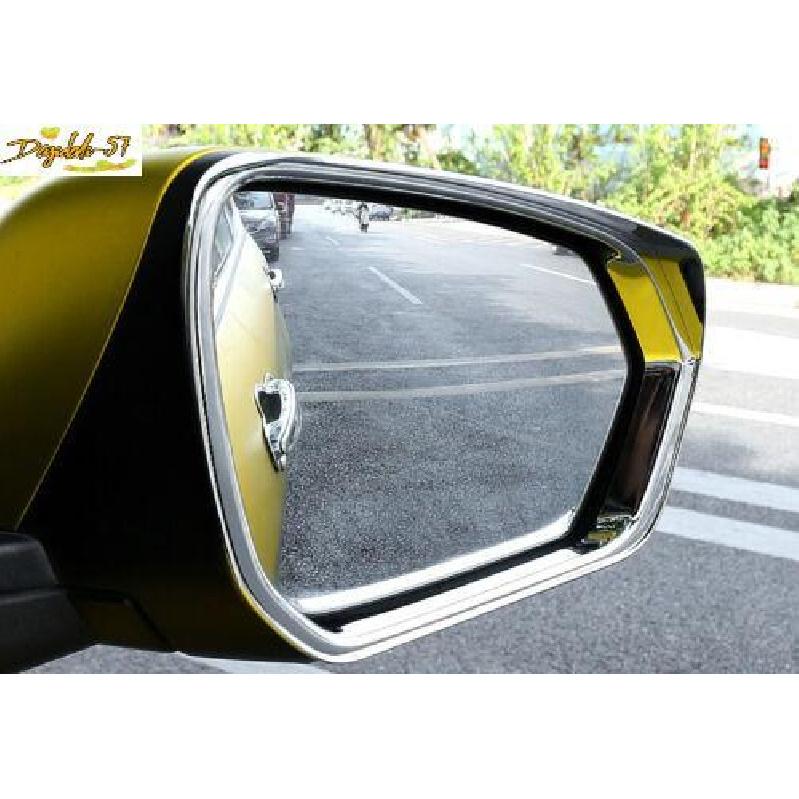 2X Fit For Chevrolet Equinox 2018- Chrome Rear View Mirror Sun Rain Guard