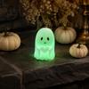 Durable Pla Figurine Halloween Ghost Figurine, 3D Printed Cute Rock Statue, Gift for Funny Coffee Table Centerpieces Shelf Mantel Ornaments Whimsical