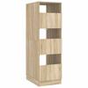 Wäscheschrank mit Tür Sonoma 50 x 68 x 162 cm Spanplatte
