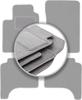 Gray Car Mats For: Suzuki Grand Vitara I 5-door (1998-2005)