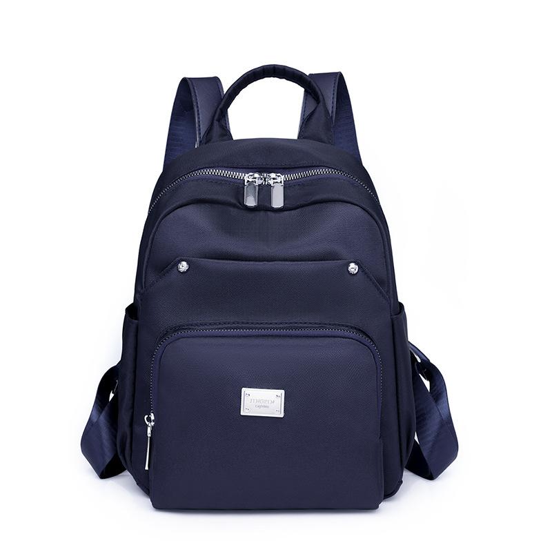 

Versatile backpack style casual fashion women s backpack niche design simple commuter backpack королевский синий