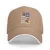 Super Marios Coins Baseball Caps Hip Hop  Sandwich Hat Unisex Style Adjustable Headwear Outdoor