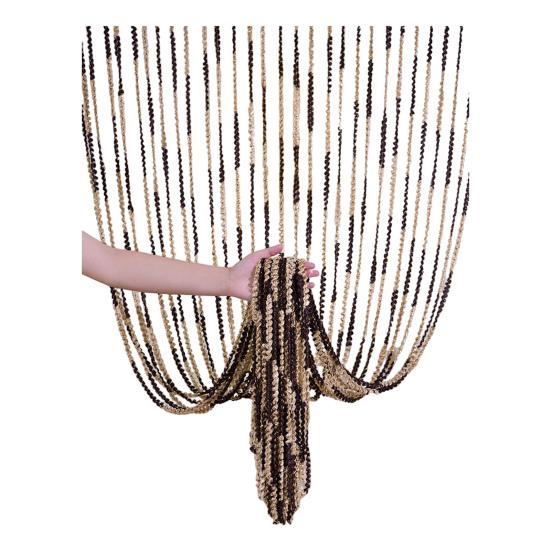 Spiral String Door Curtain Decorative Tassel Curtain Wall Panel Room Divider Fringe Screen Blind for Home Living Room Bedroom