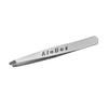 AioBos 304 Stainless Steel Tweezers with Angled Strong for Removing Unwanted Beard Gray Eyebrow Fine Hair Tweezers with Grooming Tips, Grip, Hair,