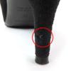 Ottimi stivaletti HERMES Blanche Api Fibbia pelle scamosciata nera Donna 38 Usati