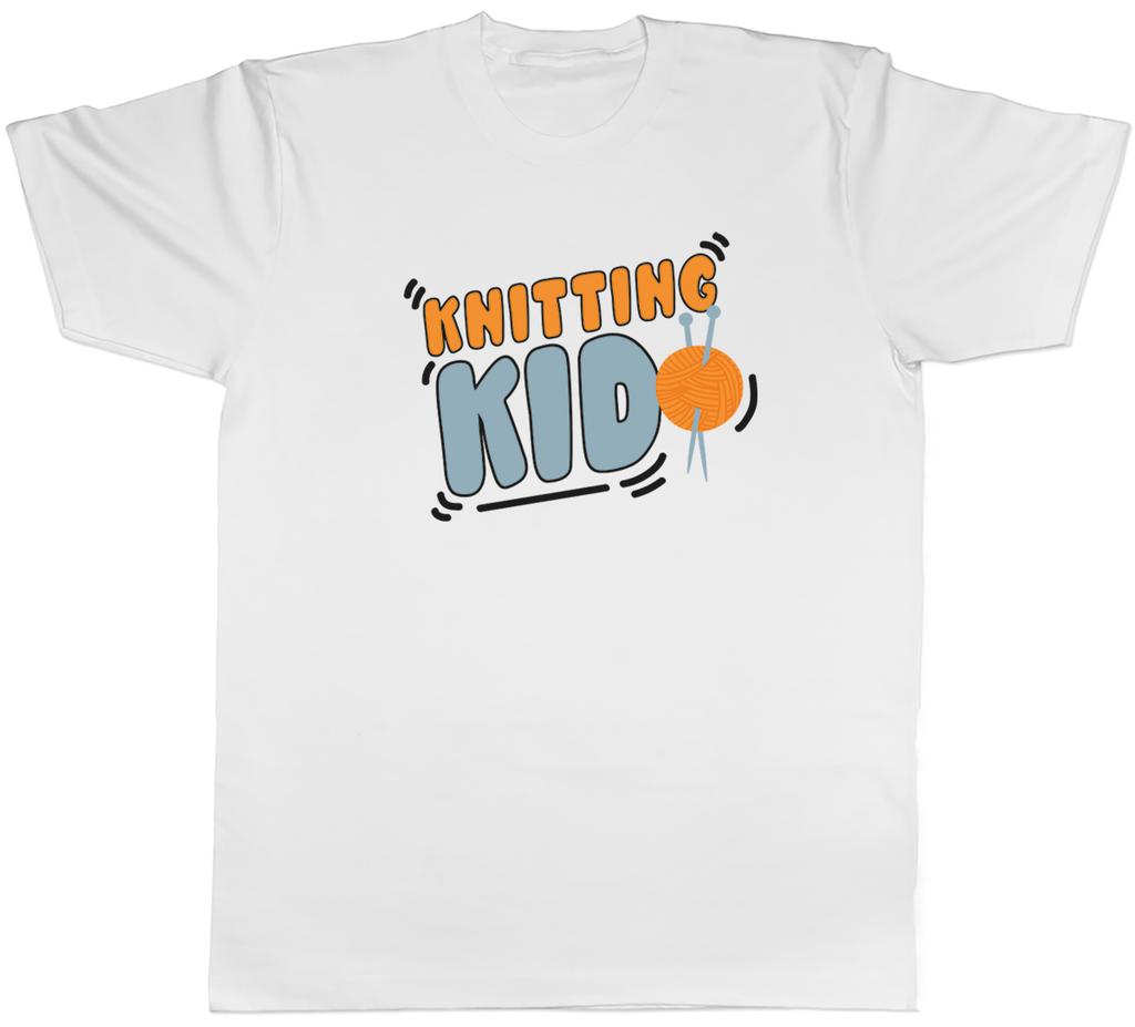 Knitting Kid Ball of Yarn Unisexs TShirt Tee Gift Top