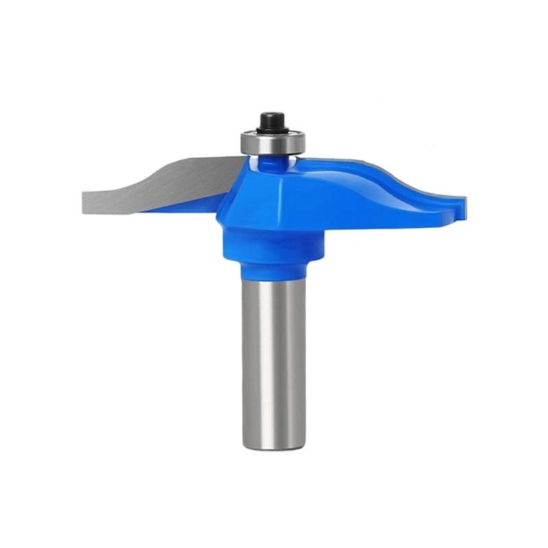 Thin Profile Wood Milling Bit Ideal For Door Panel Grooving And Ornamental Engraving On Hardwood Synthetic Materials