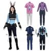 Halloween Costume Zootopia Rabbit Police Officer Judy Judy Cosplay Costume Anime Performance Costume