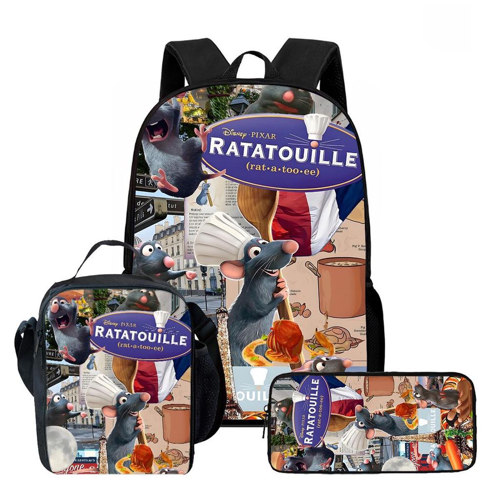 Zaino Oxford Leggero Multifunzionale High Definition Food Story Ratatouille