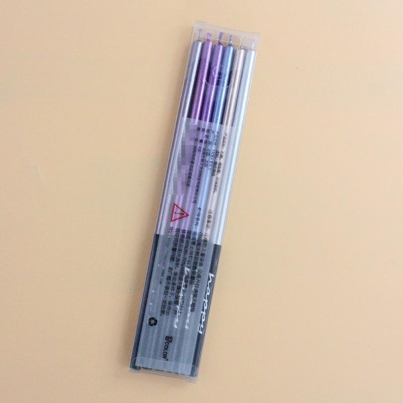 

Birthday Party Candles 6 Pack Simple Electroplated Metal Color Straight Rod Wedding Decoration Arrangement Cake Candles Yunjin 6 mixed candles