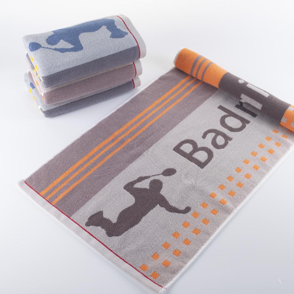 Jacquard Pure Cotton Quick-Dry Sports Towel - Water-Absorbent Fitness Essential 40*100 cm