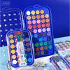 Solid Paint Box Watercolor Paint Set 36 Colors 48 Colors Art Supplies Student Painting Pens Gift Box