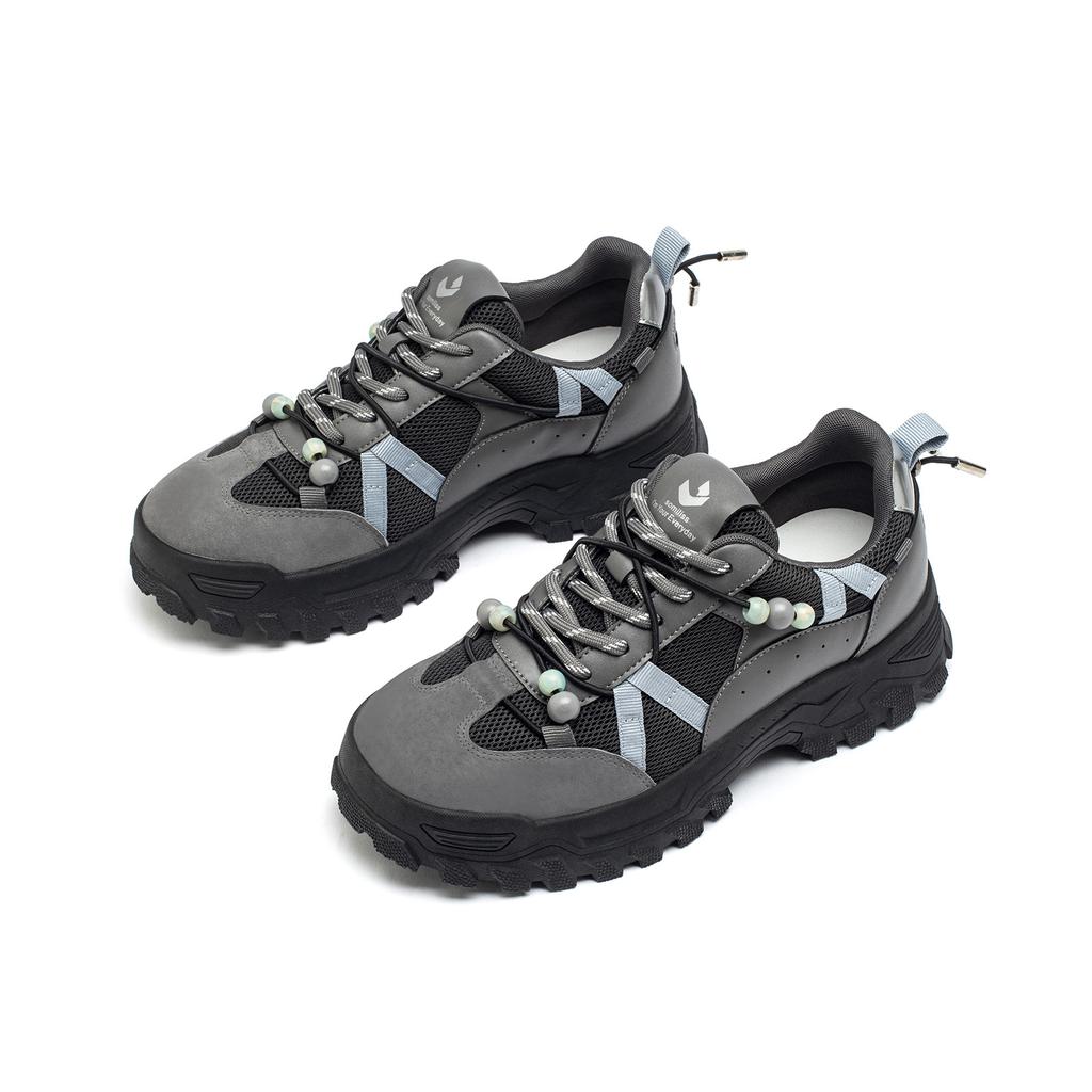 Strictly Selected Thick-soled Heightening Dad Shoes Women's 2025 Autumn Maillard Shoes Casual Soft-soled Beaded Sports Shoes Women's Shoes