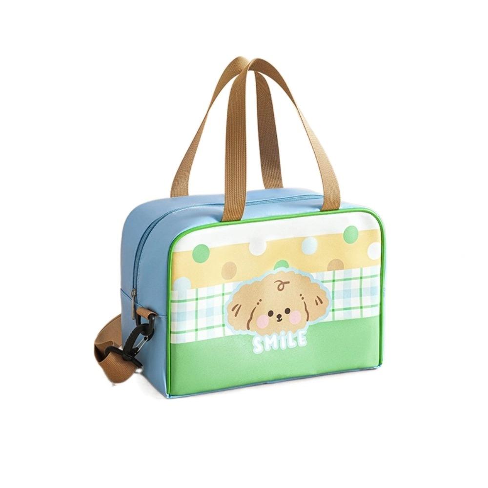 PU Gym Storage Bag Portable Toiletry Storage Bag Cute Crossbody Gym Bag  Travel