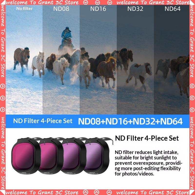 GRT For DJI NEO 2 Drone Lens Filter UV Protection Black Mist ND8/16/32/64 Dimming CPL STAR NIGHT For Neo2 Filters Accessories