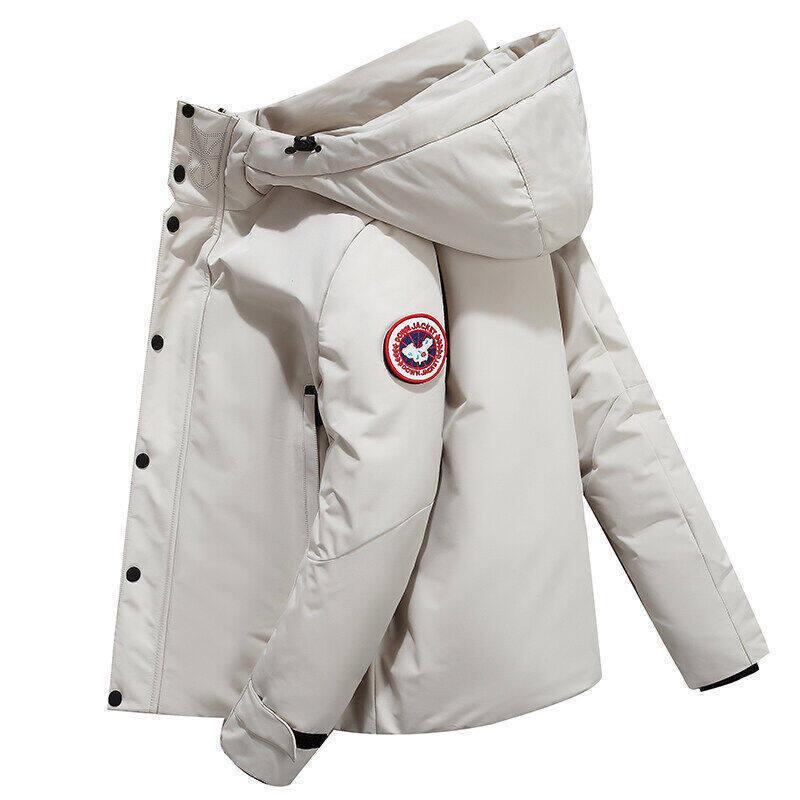 2022 Men's Winter Thick Down Jacket - Couple Style White Duck Down Outdoor Workwear