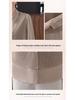 Women's Fashion Splicing Long Sleeve Two-Piece Shirt - Spring 2025 Collection for Middle-Aged Mothers