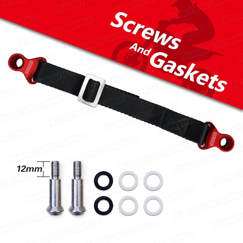 Motorrad Abschleppseil Gurt Rettung Zug Bündel Gurt Verbindungsseil für und Honda kompatibel mit Yamaha Zurrgurt Yamaha, Suzuki, (Nicht KTM, YZF/WR)