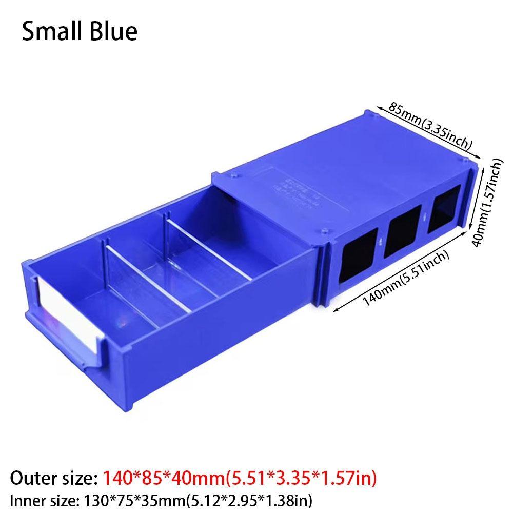 1Pcs Scwerdriver Bit Case Holder Hardware Storage Container Hardware Parts Component Drawer