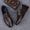 Fashion Genuine Leather Men's Oxford Shoes Spring Male Business Shoes Classic Formal Dress Footwear Luxury Brand Casual Shoes Sneakers
