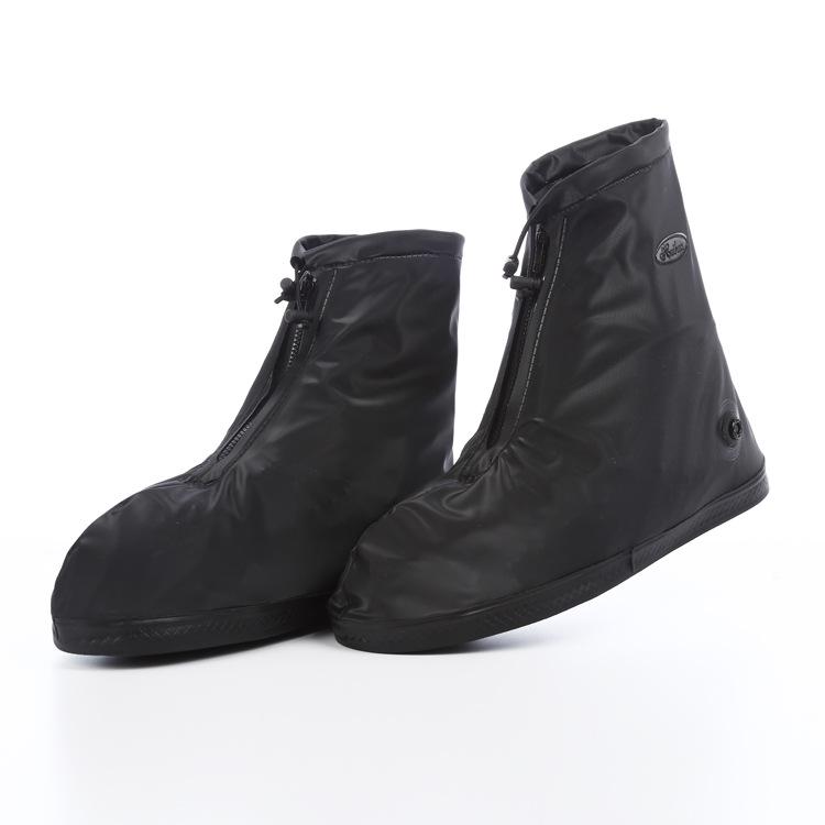 

Waterproof Mid-Calf Anti-Slip Rain Boot Covers for Cycling S (34-35) чёрный