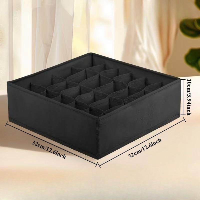 

Fabric Socks & Underwear Organizers,Foldable Closet Storage Box for Socks, Underwear, Ties - Bedroom & Home, Closet Organization