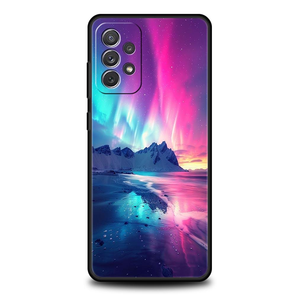 

Beautiful northern lights Case for Samsung A51 A71 A21S A12 A11 A15 A25 A31 A41 A52 A32 A23 A33 A53 A73 A03S A05S A13 5G Cover Samsung A41