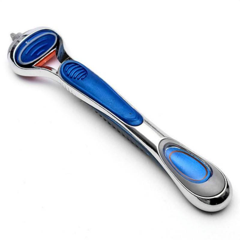 Качественная ручка, 1 шт., 5-слойные лезвия для бритья для мужчин, ручка для Gillettee Fusione Proglide